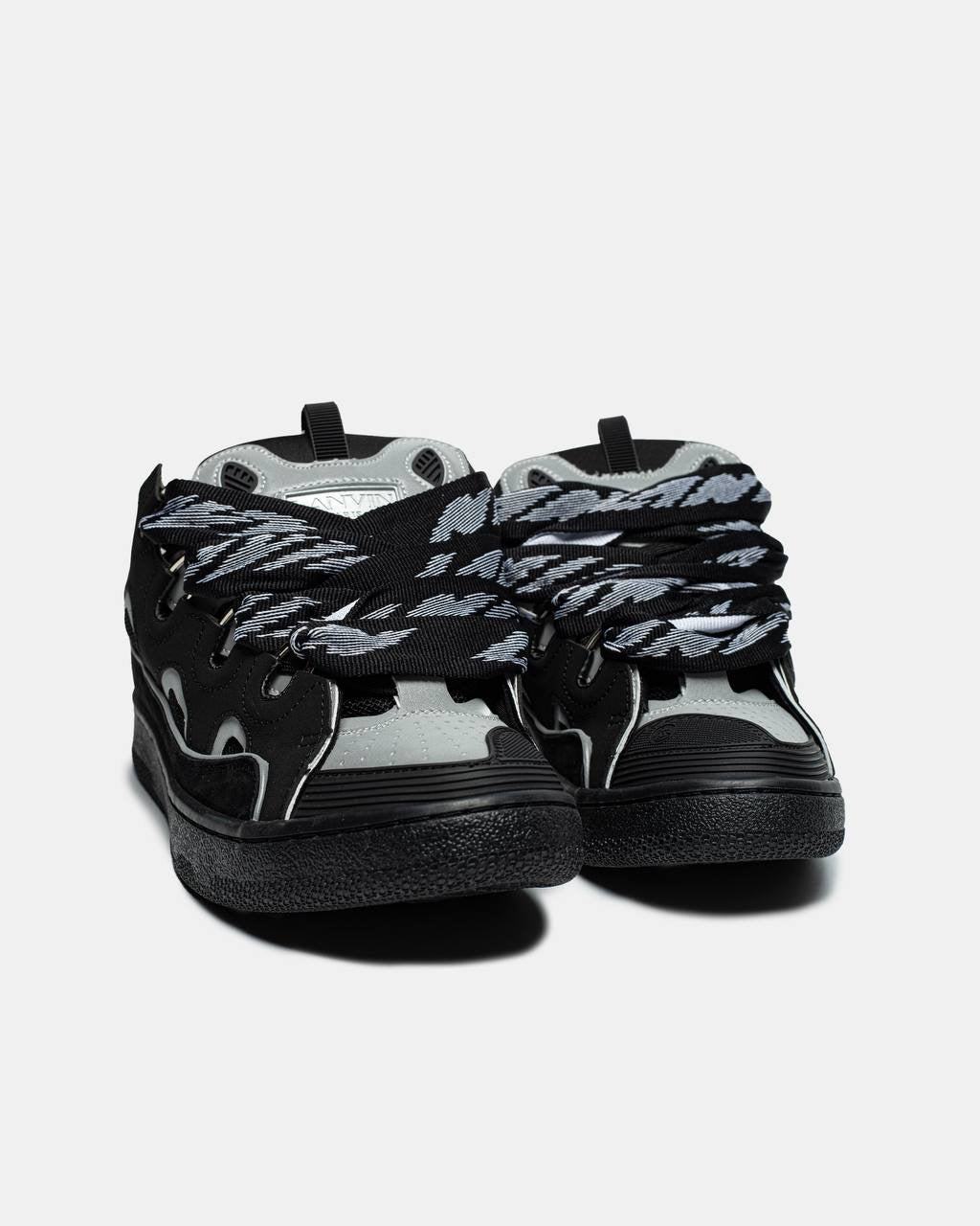Lanvin Curb Black Grey Reflective