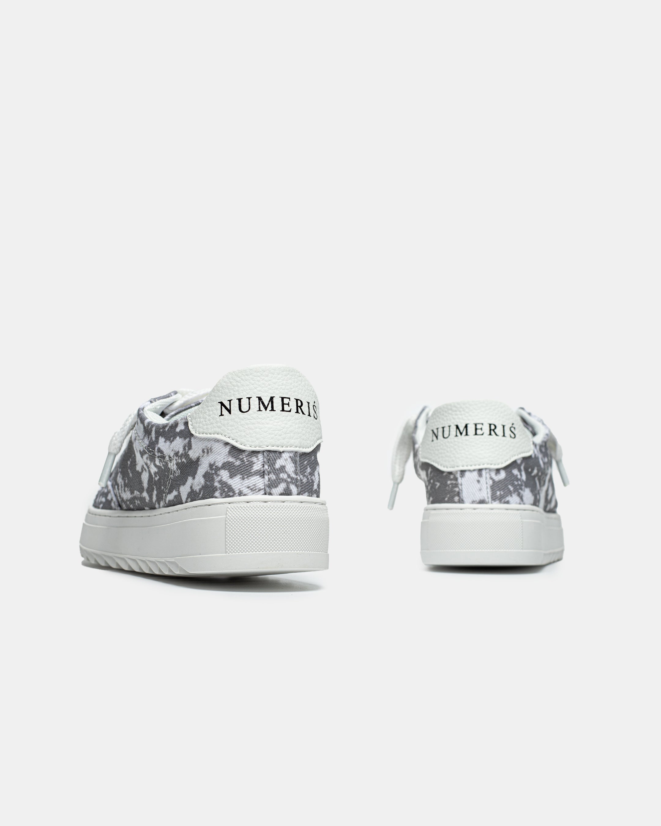 Numeris Acrylic Grey White