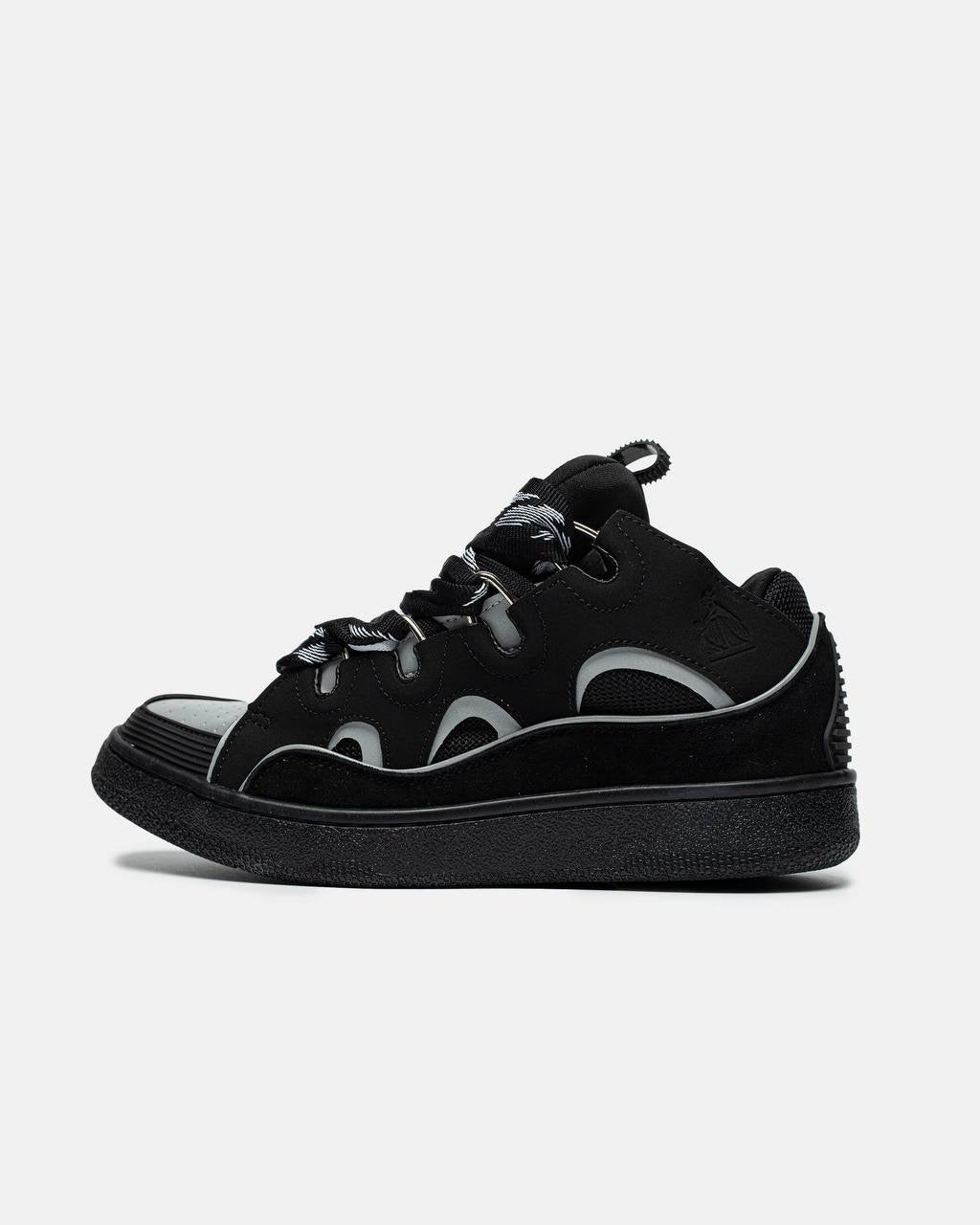 Lanvin Curb Black Grey Reflective