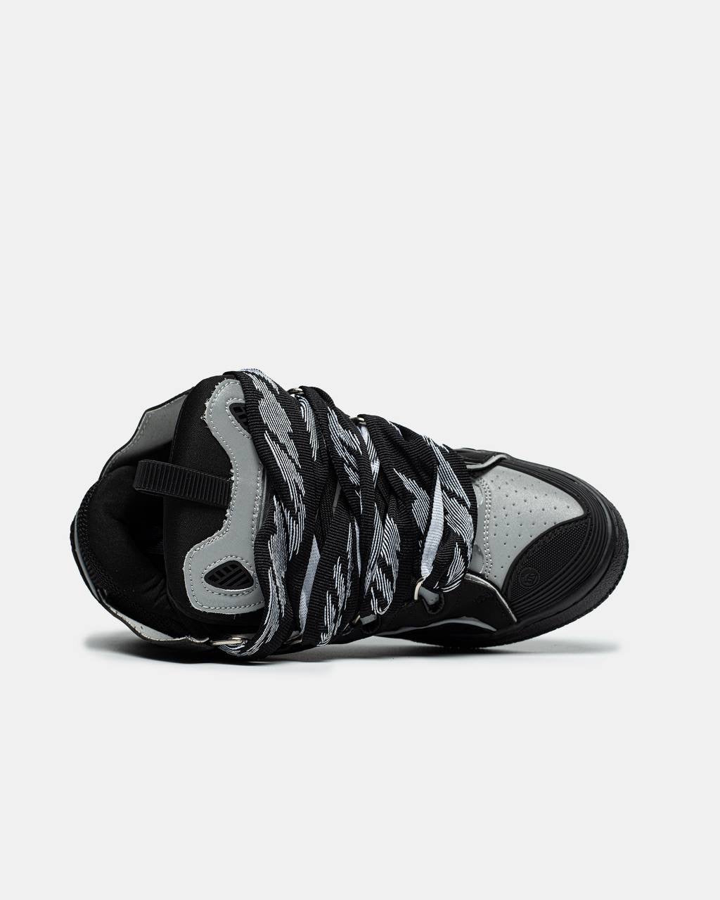 Lanvin Curb Black Grey Reflective