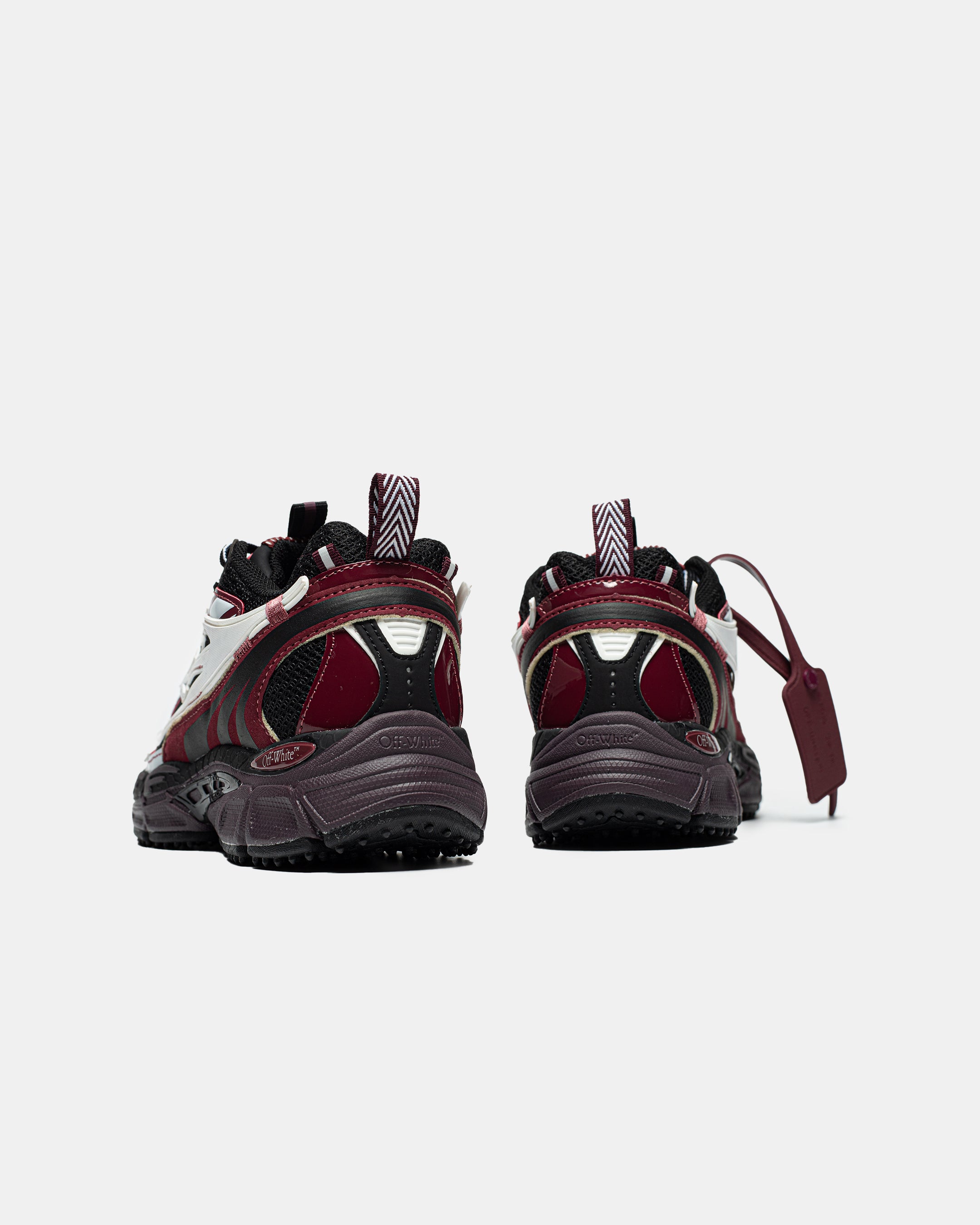 Off-White Be Right Back Burgundy
