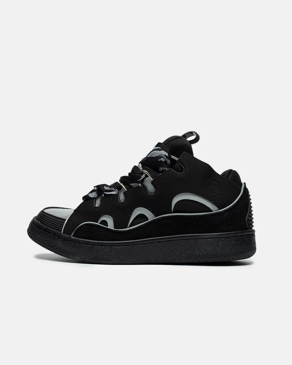 Lanvin Curb Black Grey Reflective