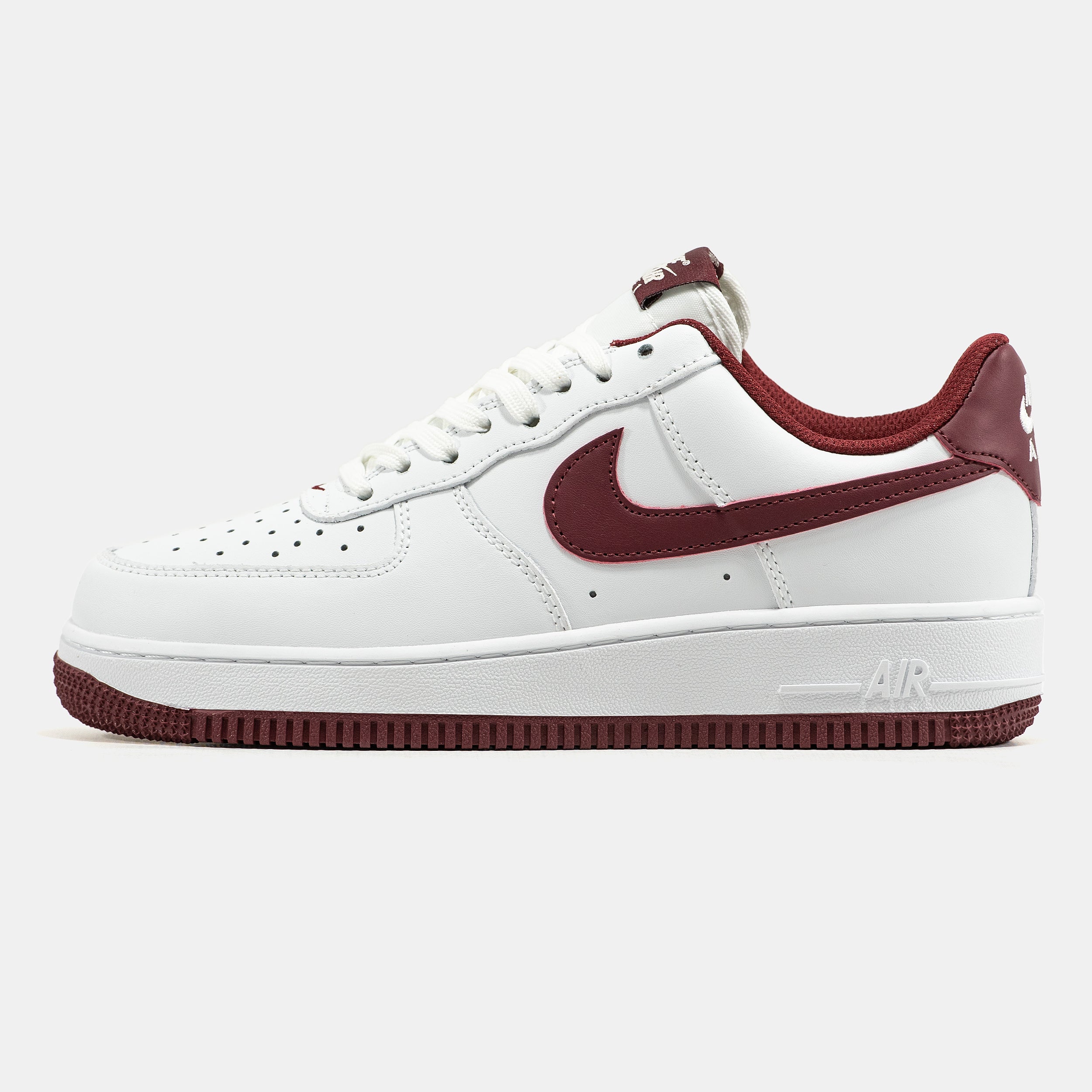 Nike Air Force 1 Low White Burgundy