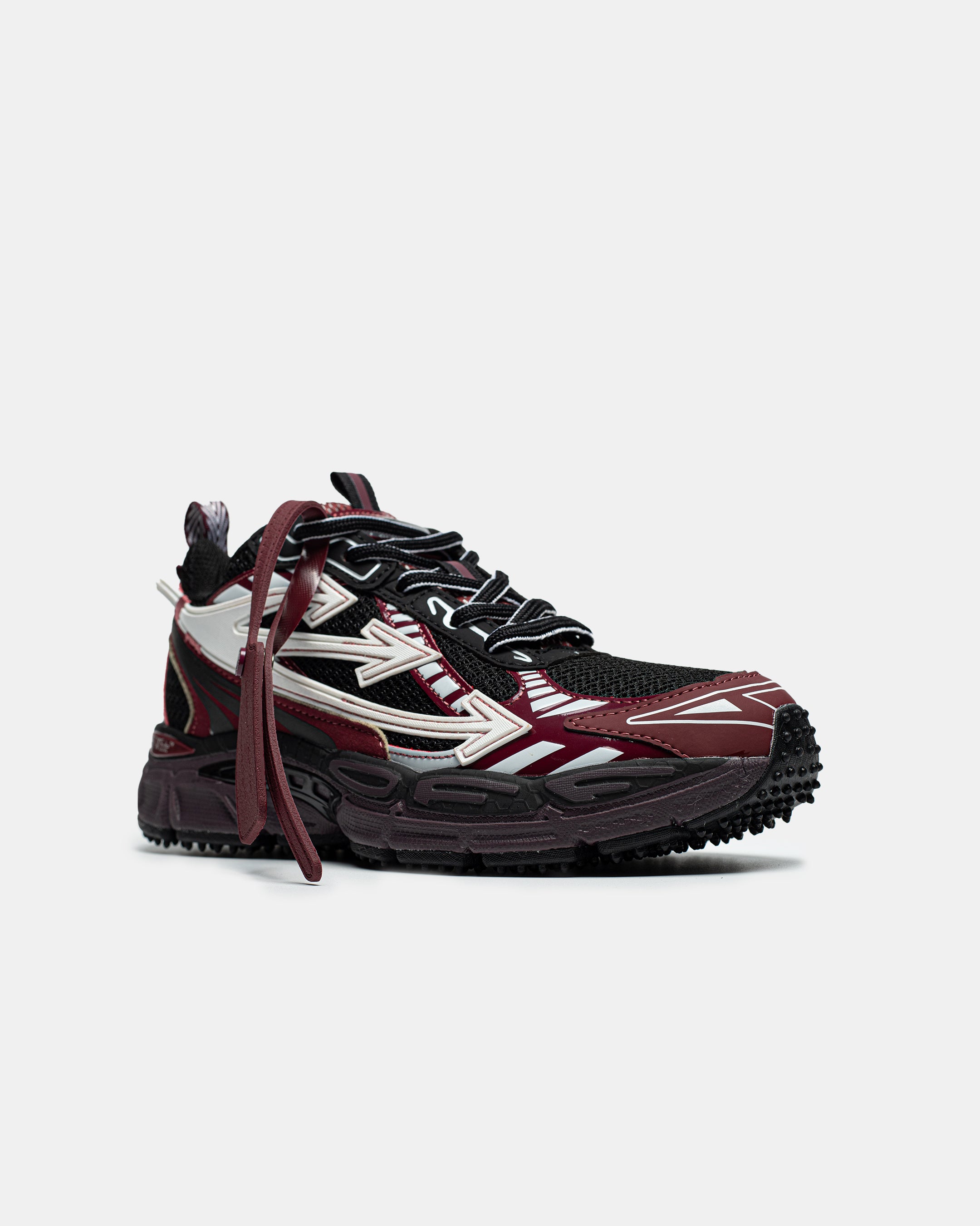 Off-White Be Right Back Burgundy