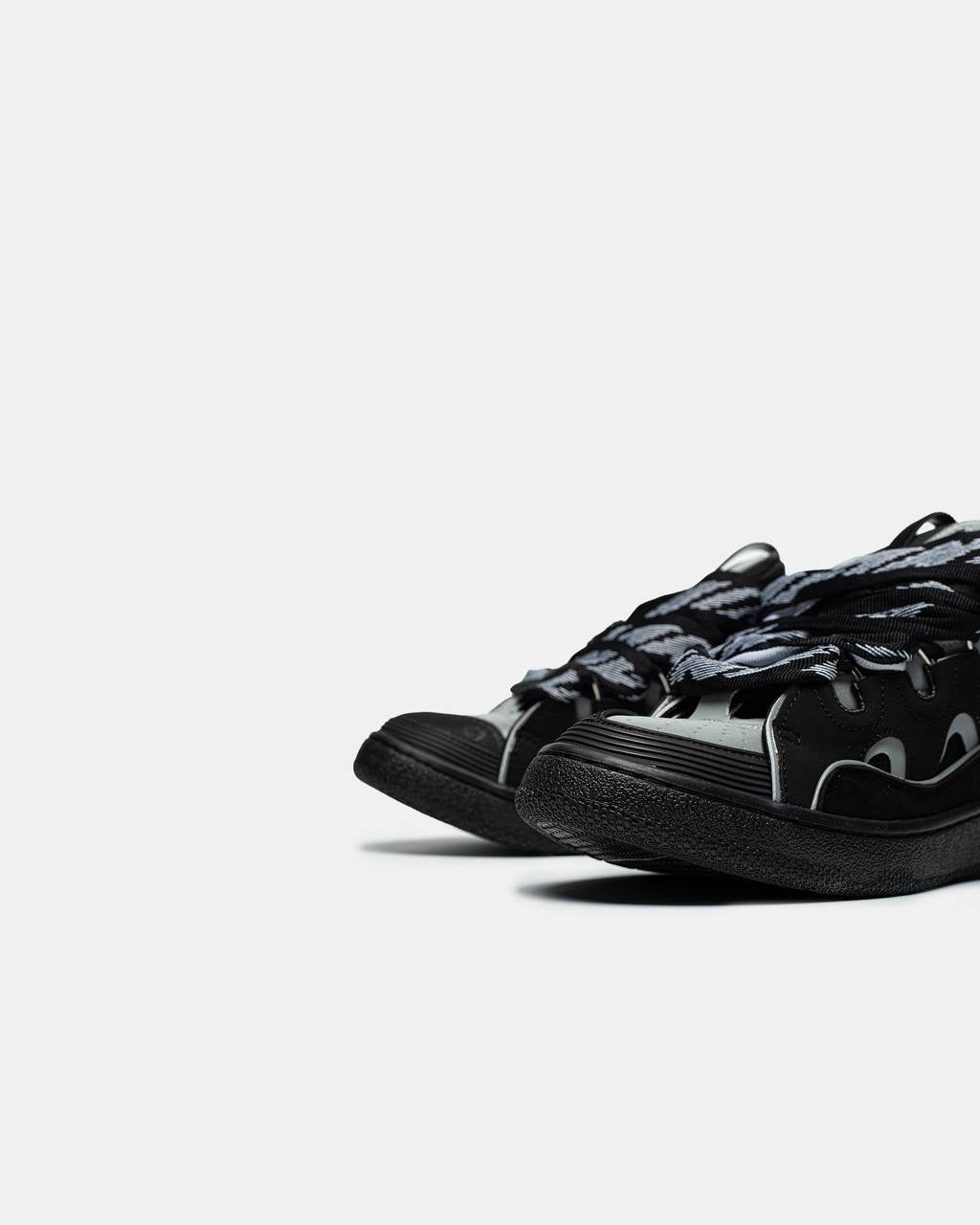Lanvin Curb Black Grey Reflective
