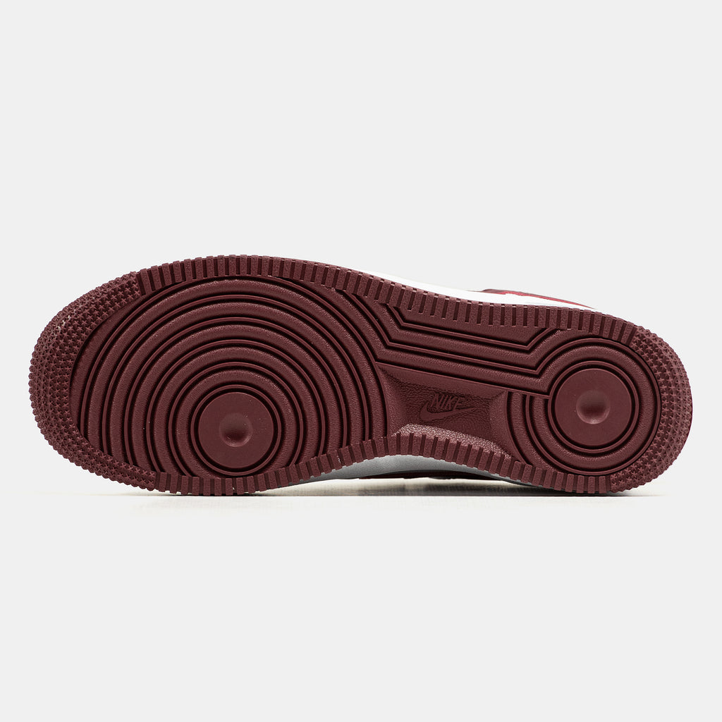 Nike Air Force 1 Low White Burgundy