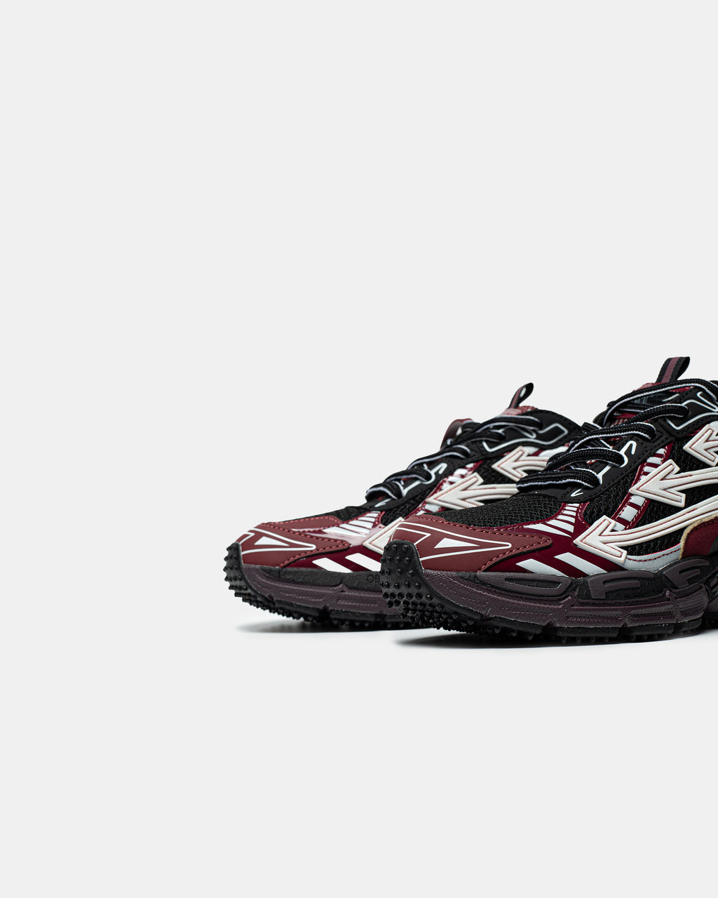 Off-White Be Right Back Burgundy