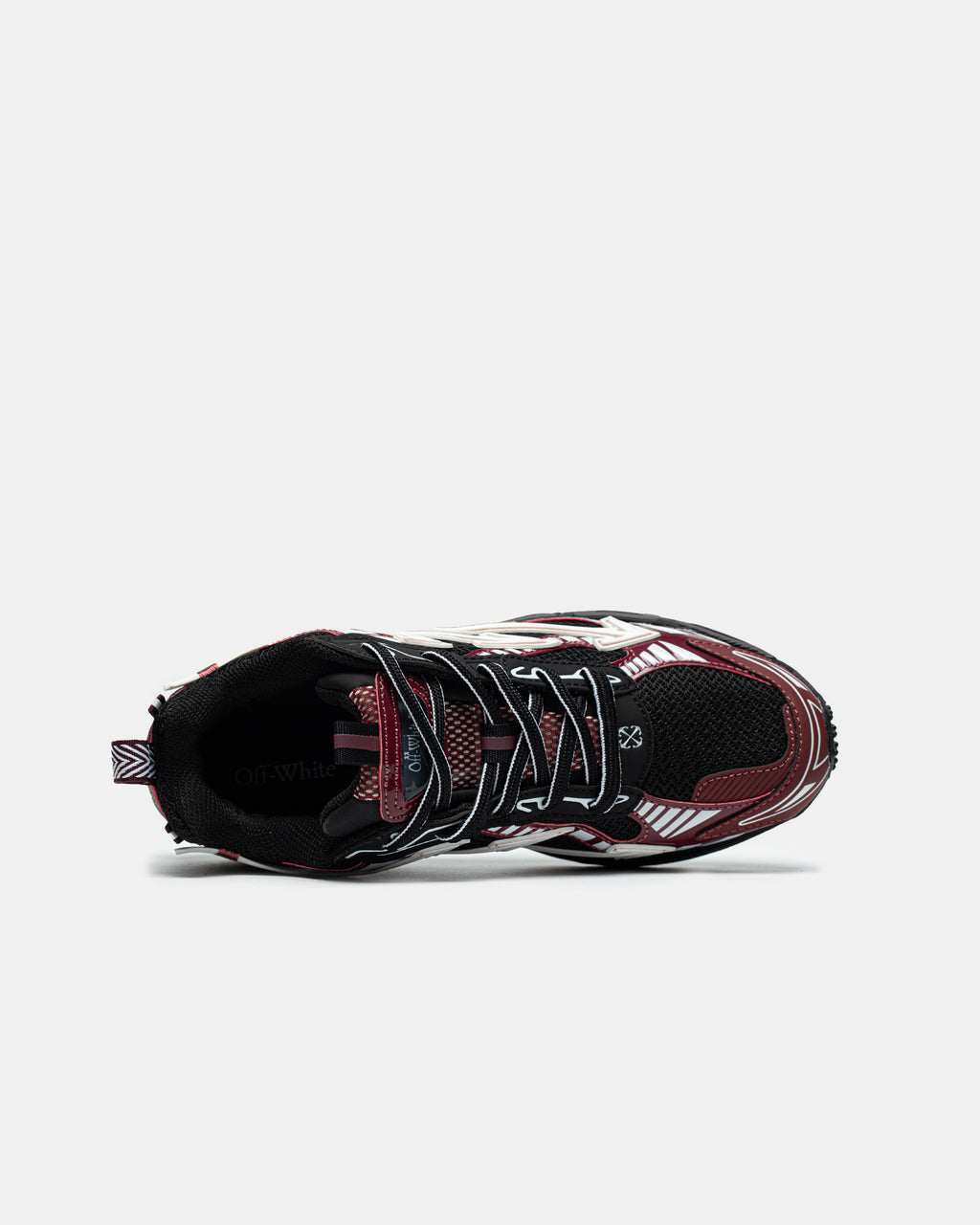 Off-White Be Right Back Burgundy