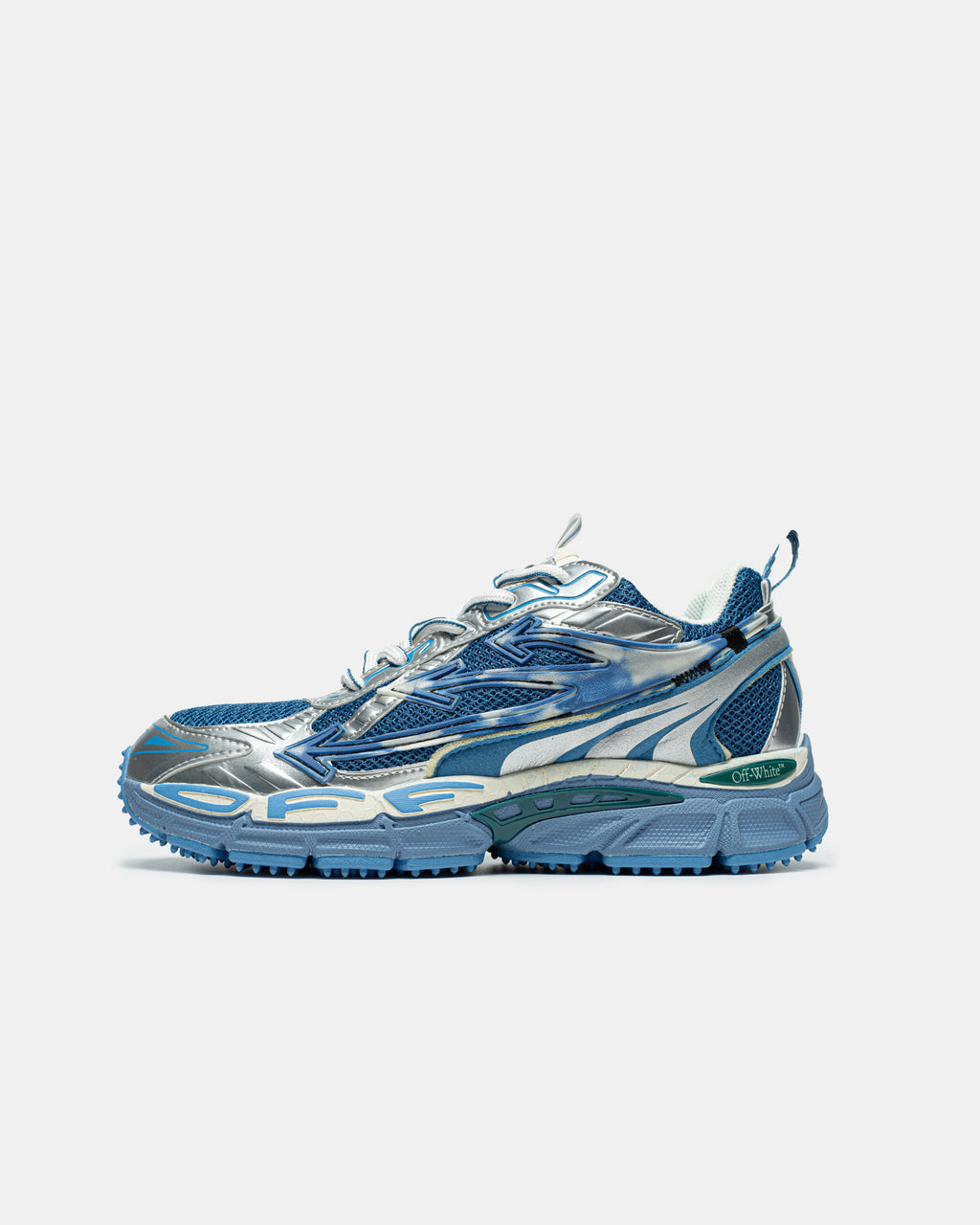 Off-White Right Back Silver Blue