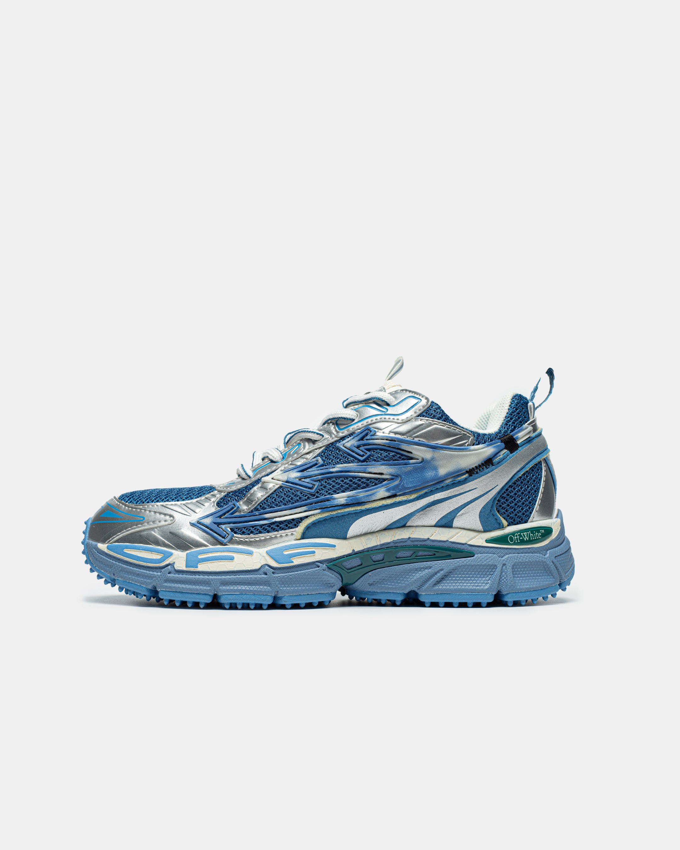 Off-White Right Back Silver Blue
