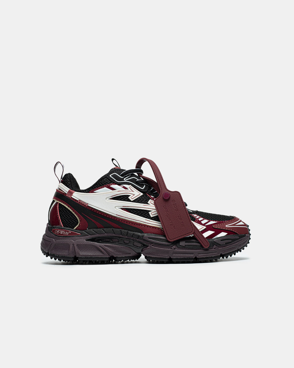 Off-White Be Right Back Burgundy