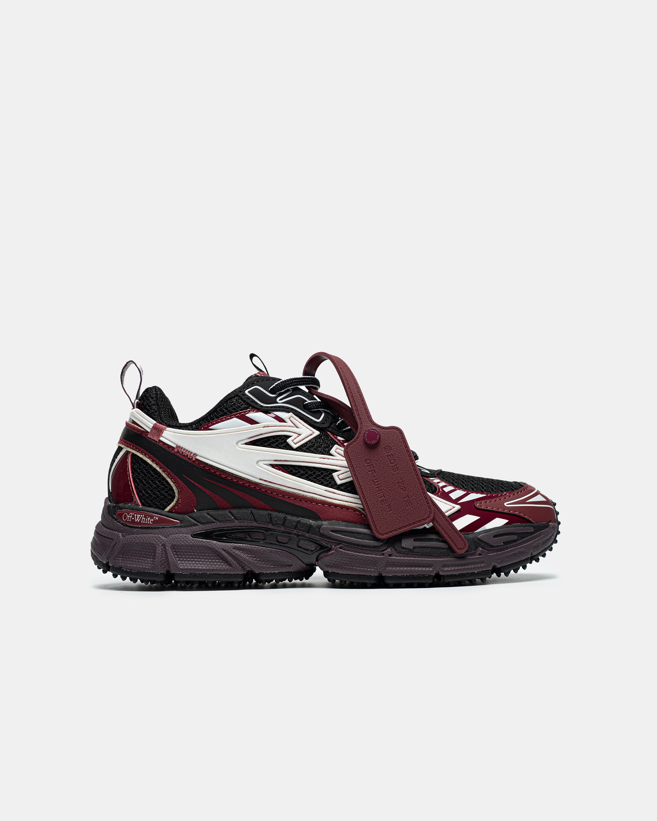 Off-White Be Right Back Burgundy