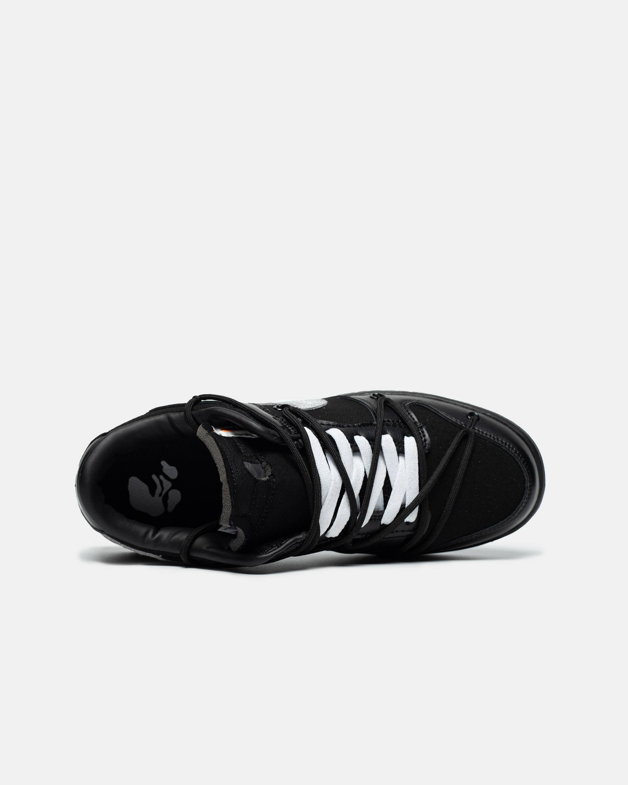 Nike  Low Dunk x Off-white 50/50 Black Purple