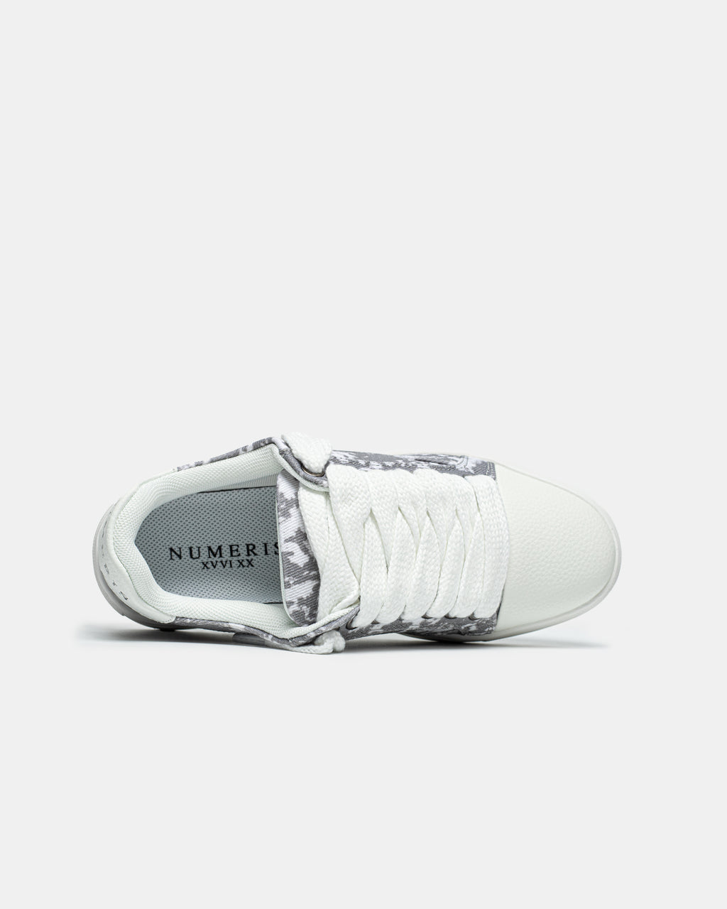 Numeris Acrylic Grey White