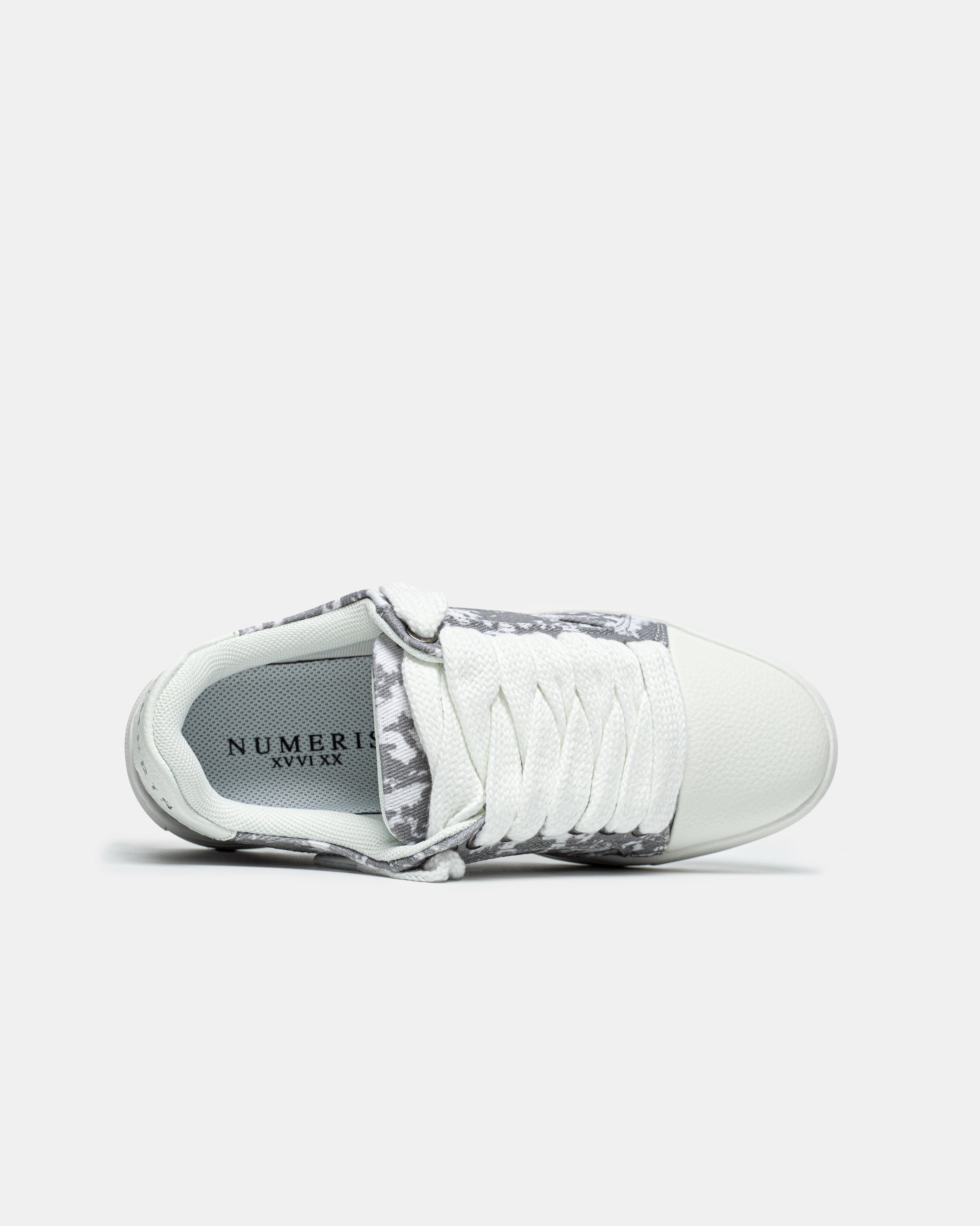 Numeris Acrylic Grey White