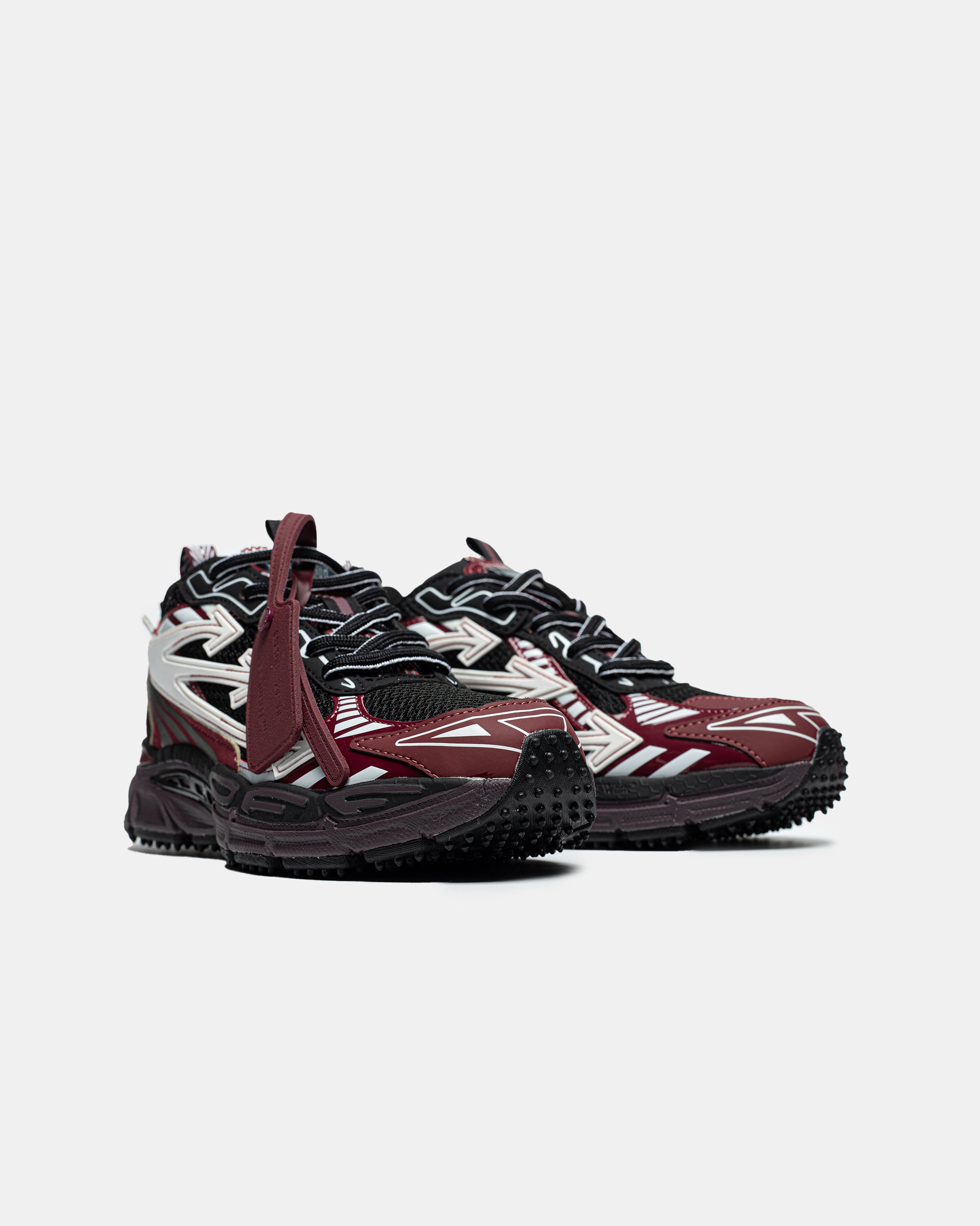 Off-White Be Right Back Burgundy