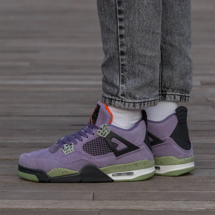Air Jordan Retro 4 Canyon Purple