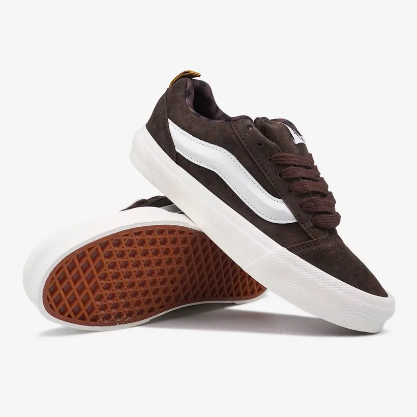 Vans KNU Skool Brown White