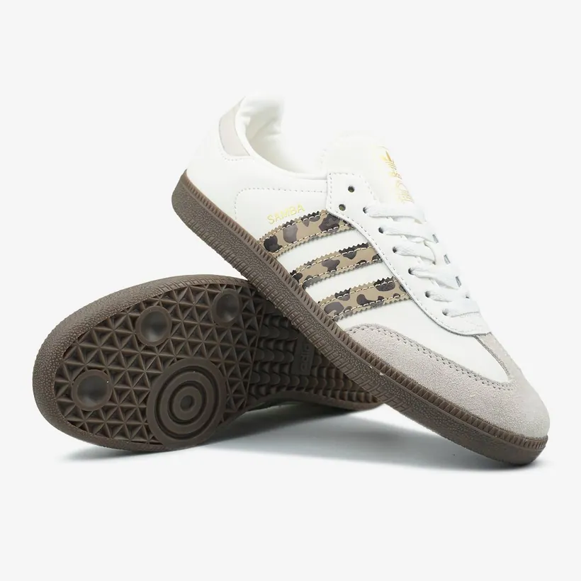 Adidas Wmns Samba Light Beige Leo
