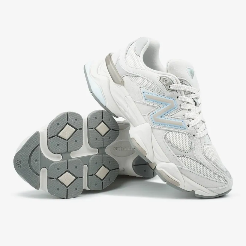 New Balance 9060 Raincloud Quarry Blue ЗАМШ