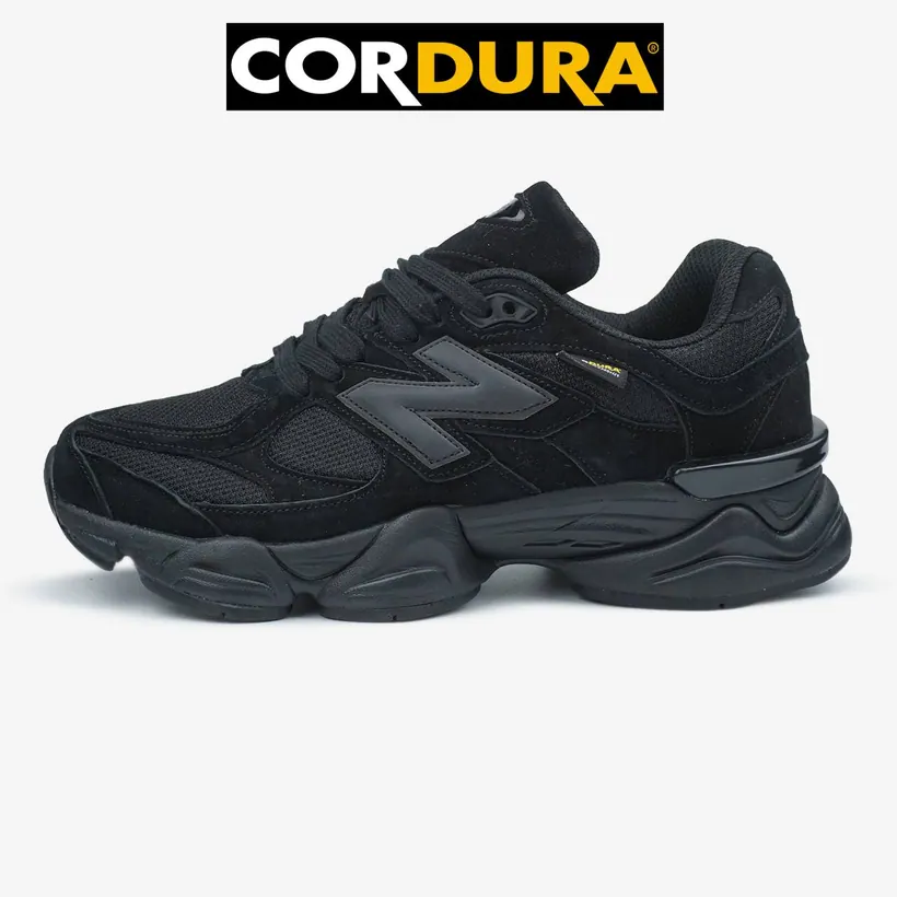 New Balance 9060 Total Black Cordura