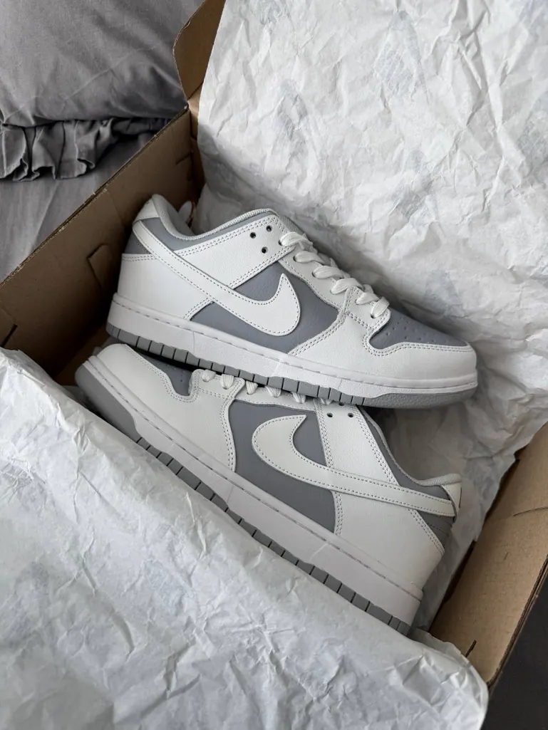 Nike sb Dunk Low Grey White