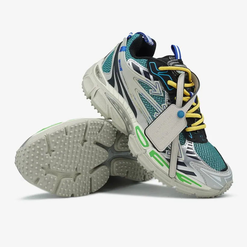Off-White Be Right Back Paris Green White
