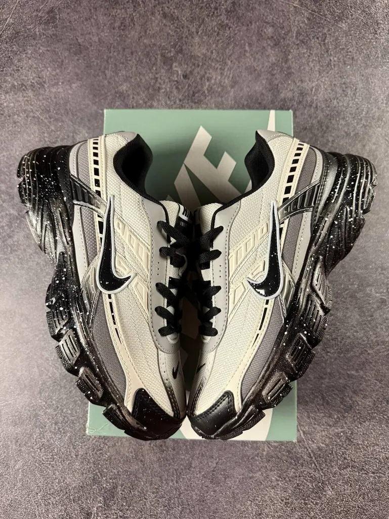 Nike Initiator Custom Grey Beige Black Dirty