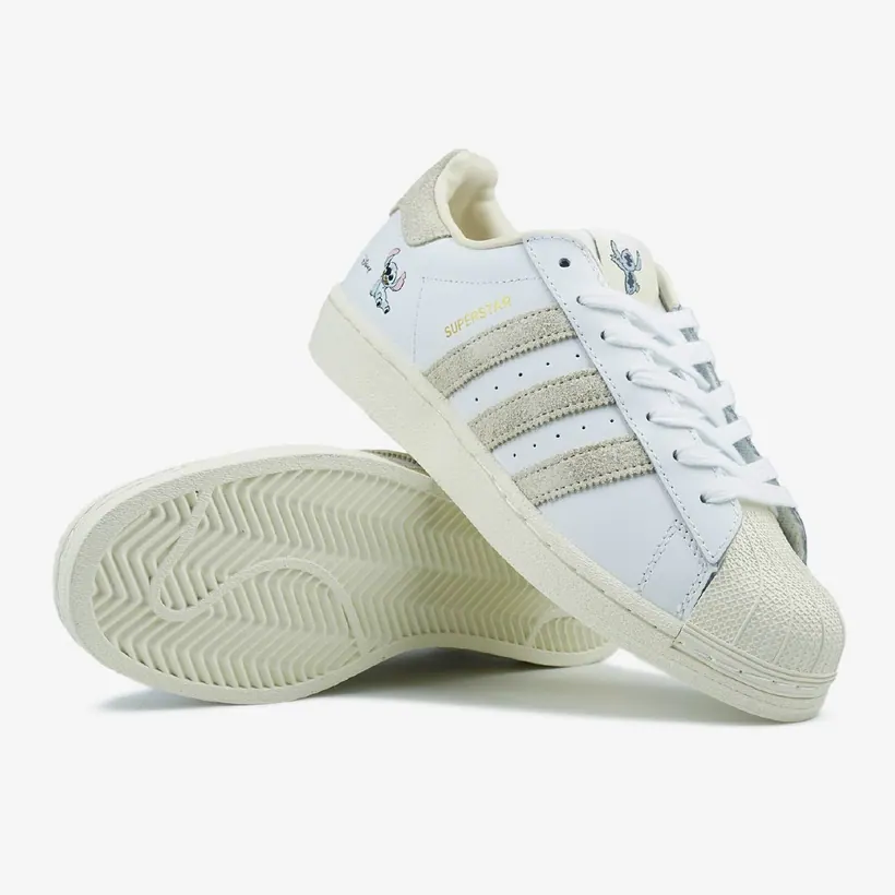 Adidas Superstar Cloud White Disney Stitch