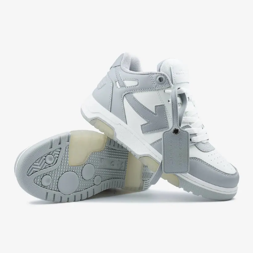 Off-White Out of Office Low Tops Grey White