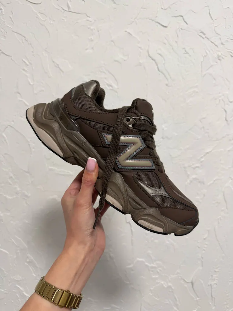 New Balance 9060 Chocolate Leather термо