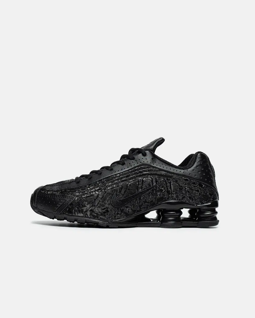 Nike Shox R4 Black Smoke Grey