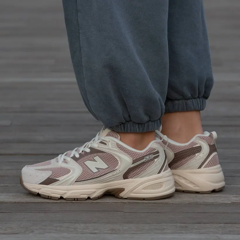 New Balance 530 Pink Beige Brown