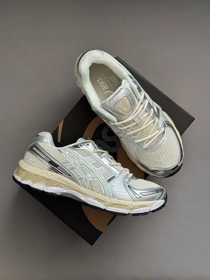 Ronnie Fieg x ASICS Gel Kayano 12.1 Cream Pure Aqua