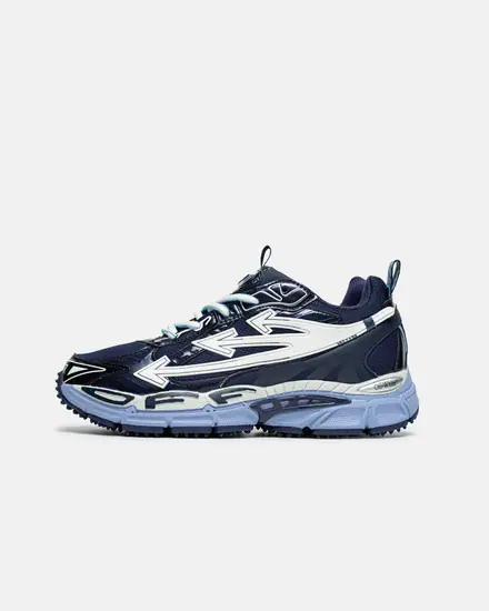 OFF-WHITE ‘BE RIGHT WHITE NAVY BLUE SHARK
