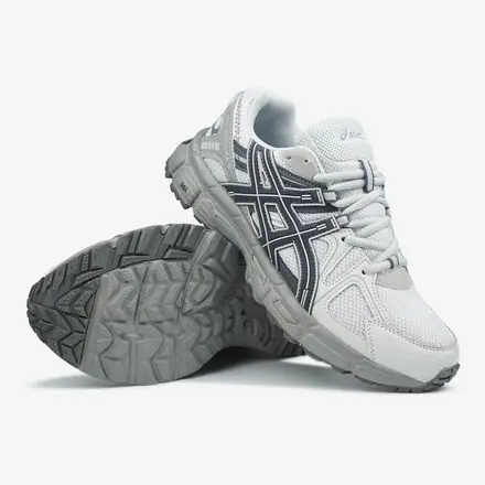 Asics Gel-Kahana 8 Light Grey Dark Stripes