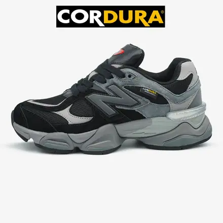 New Balance 9060 Black Grey White Cordura V2