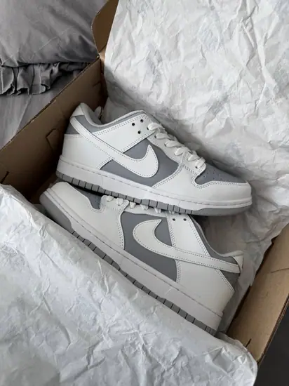 Nike sb Dunk Low Grey White