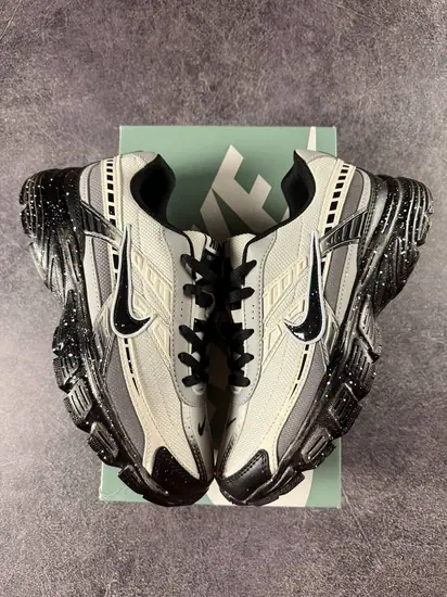 Nike Initiator Custom Grey Beige Black Dirty