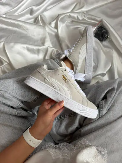 Puma Suede XL Grey White