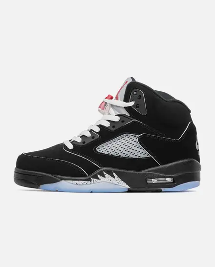 Nike Air Jordan 5 Black Metallic Blue