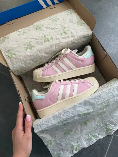 Adidas Superstar Pink Patent