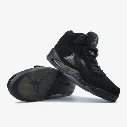 Jordan 5 Black Dark Brown Gum